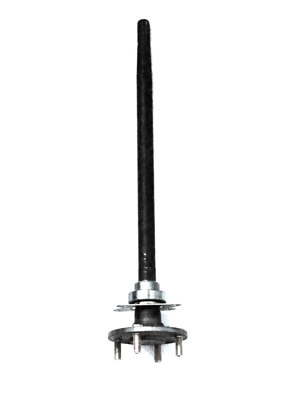EMC AXLE SHAFT FOR RIGHT HAND SIDE AXLE OF EMC CLASSIC, EXPRESS, EXECUTIVE AND ELITE MODEL VEHICLES FOR MECHANICAL BRAKES