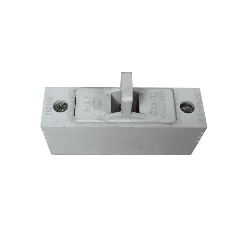 EMC FUSE HOLDER, LARGE IN WHITE