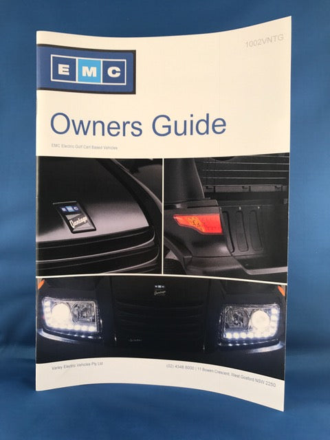 EMC MANUAL, OWNERS VANTAGE